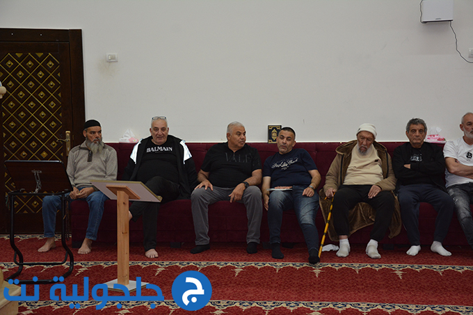 حفل لتوديع حجاج بيت الله الحرام في جلجولية